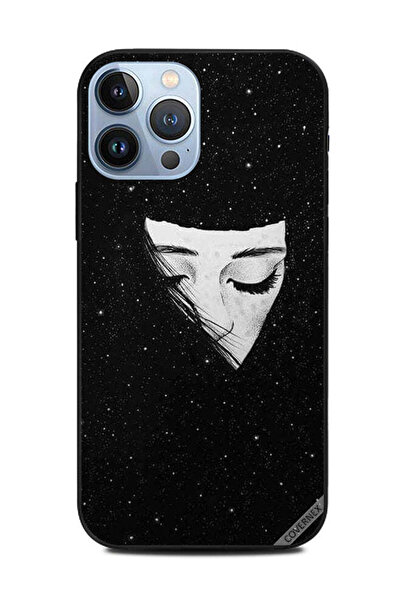 Covernex غطاء حماية لهاتف Apple iPhone 13 Pro Max فتاة حزينة في النجوم