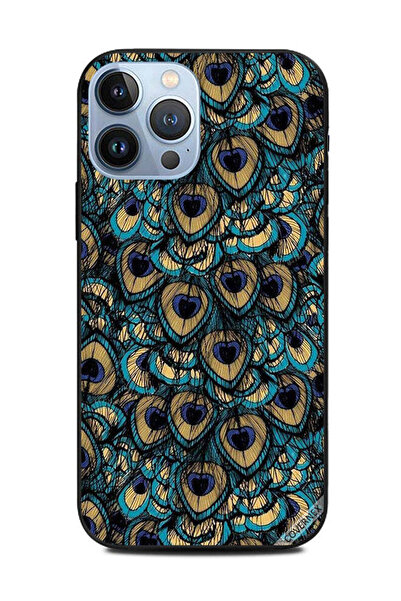 Covernex غطاء حماية لهاتف Apple iPhone 13 Pro Max ريش الطاووس