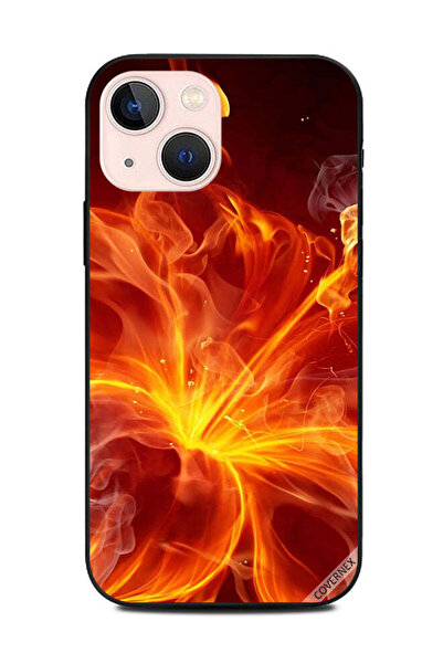 Covernex غطاء حماية لهاتف Apple iPhone 13 Mini - نقشة زهور صينية