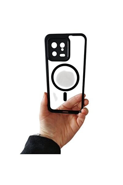 Gtech Hybrid Acrylic Clear+TPU Phone Case, MagSafe, Compatible with Xiaomi 13 4G, Lightweight, Durable