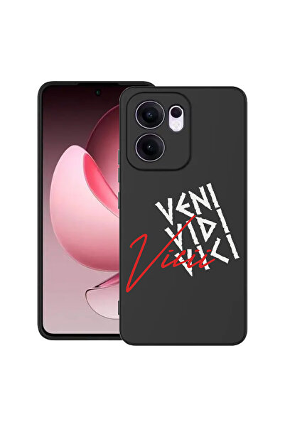 bestcase ® Husa Slim Silicon pentru OPPO Reno13 F / Reno13 FS, Veni Vidi Vici...