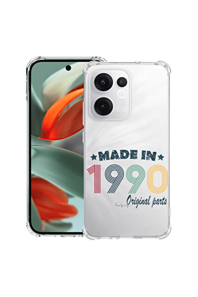 bestcase Carcasă antișoc Husa compatibilă cu Oppo Reno15, piese originale 1990