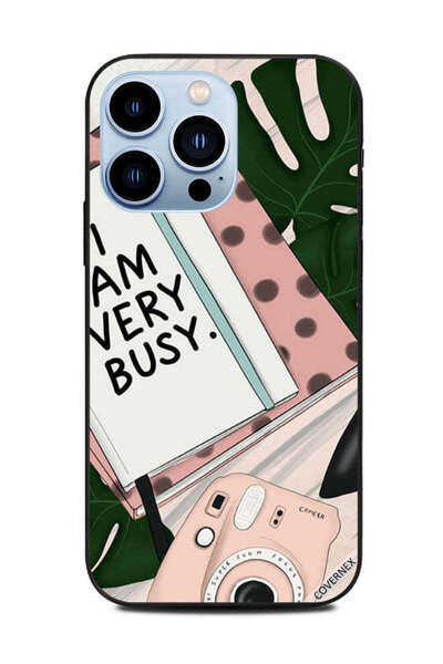 Covernex غطاء حماية لهاتف Apple iPhone 13 Pro أنا مشغول جدًا