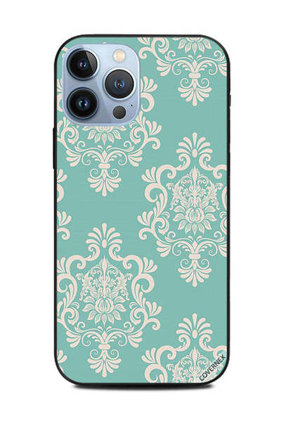 Covernex غطاء حماية لهاتف Apple iPhone 13 Pro Max بنمط زهور تقليدي