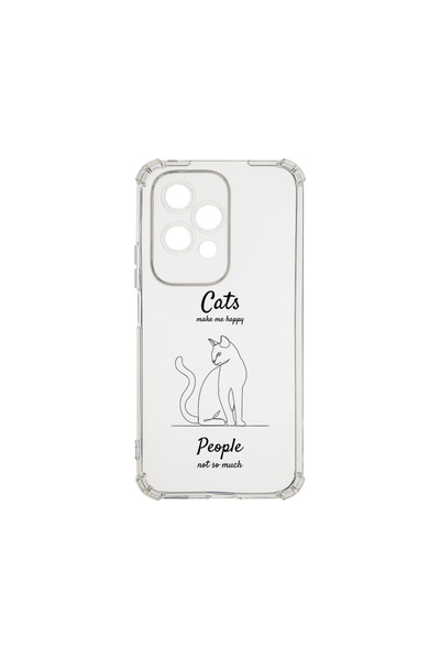 bestcase ® Husă antișoc pentru Honor 200 Lite, Pisicile mă fac fericit, 18286...