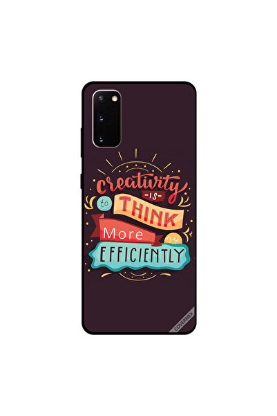 Covernex غطاء حماية لهاتف سامسونج جالكسي S20: الإبداع هو التفكير