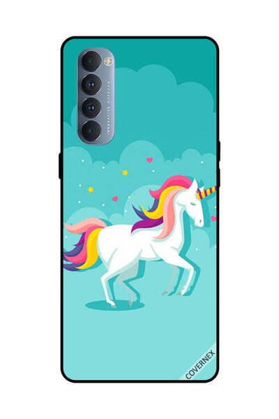 Covernex Protective Case Cover For Oppo Reno 4 Pro Unicorn Walking