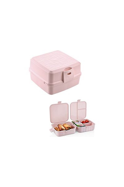 Righton Premium Lunch Box Bag with Lockable Fork and Spoon