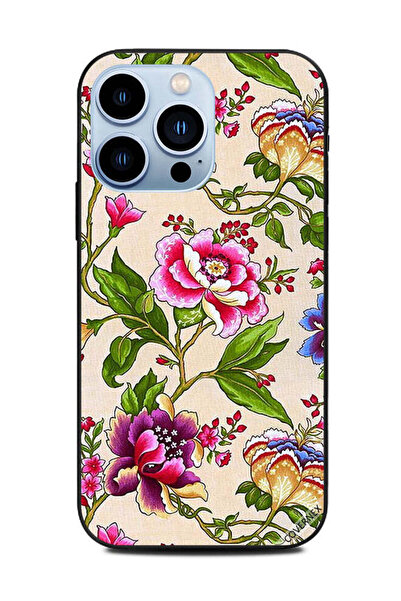 Covernex غطاء حماية لهاتف Apple iPhone 13 Pro - فن الزهور