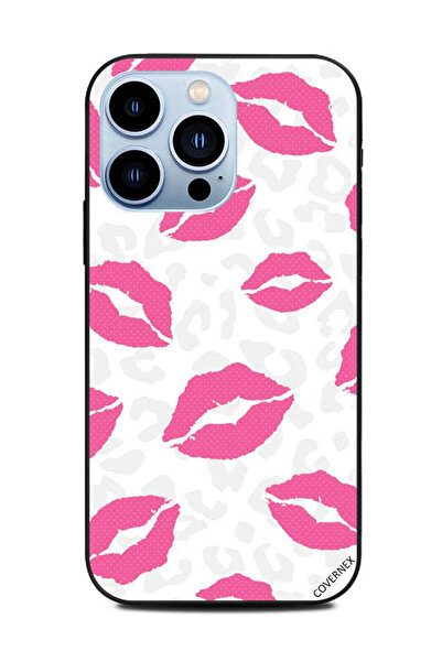 Covernex غطاء حماية لهاتف Apple iPhone 13 Pro - شفاه وردية