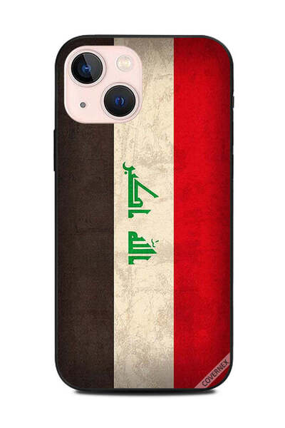Covernex غطاء حماية لهاتف Apple iPhone 13 Mini بعلم العراق العتيق