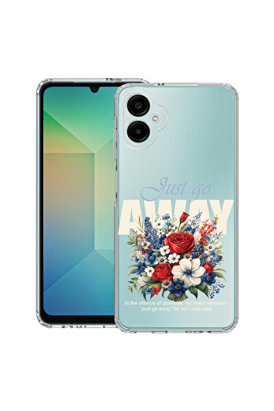 bestcase Carcasă antișoc pentru Samsung Galaxy A07 4G cu design Just Go Away,...