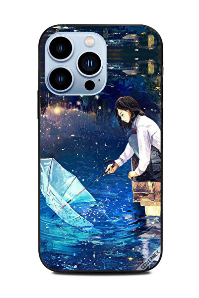 Covernex غطاء حماية لهاتف Apple iPhone 13 Pro فتاة تفكر بعمق