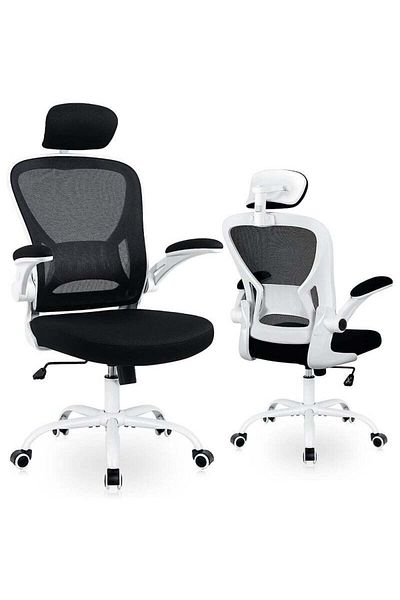 COOYA Office Chair,ergonomic,adjustable Height,with Lumbar Support,for Office,Height 112cm,width 62cm