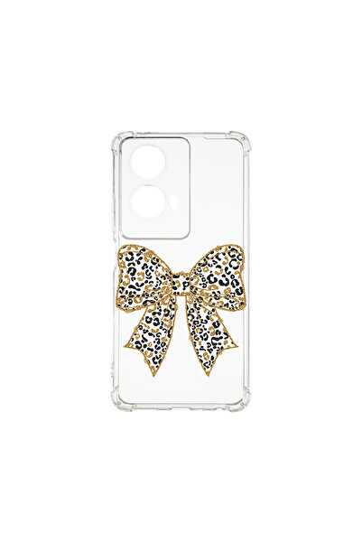 bestcase ® Удароустойчив калъф за Motorola Edge 50 Fusion, леопардова панделк...