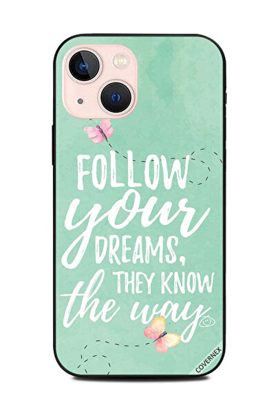 Covernex غطاء حماية لهاتف Apple iPhone 13 Mini اتبع أحلامك