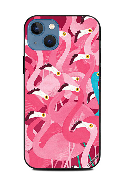 Covernex غطاء حماية لهاتف أبل آيفون 13 - فلامنغو وردي