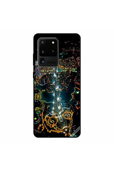 Covernex غطاء حماية لهاتف سامسونج جالكسي S20 ألترا - منظر وسط المدينة من السماء