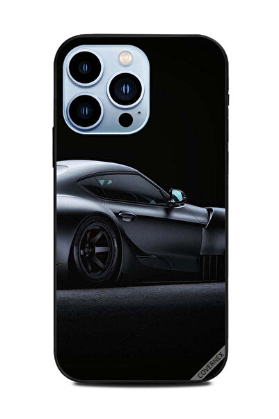 Covernex غطاء حماية لهاتف Apple iPhone 13 Pro أسود رمادي سيارة