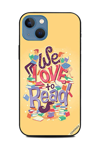 Covernex غطاء حماية لهاتف Apple iPhone 13 نحب القراءة