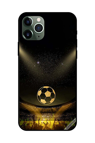 Covernex غطاء حماية لهاتف Apple iPhone 11 Pro، أسود، بخلفية فيلم كرة قدم كلاس...