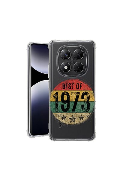 bestcase ® Anit Shock Case For Xiaomi Redmi Note 14 Pro 4G, Best Of 1973, 1997764 AS 1906