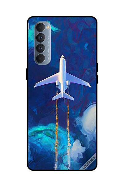 Covernex غطاء حماية لهاتف Oppo Reno 4 Pro - طائرة تحلق