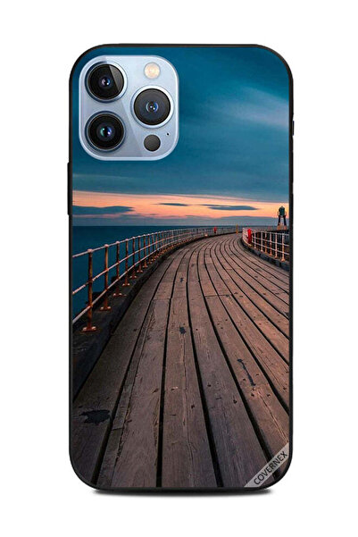 Covernex غطاء حماية لجهاز Apple iPhone 13 Pro Max ممر خشبي