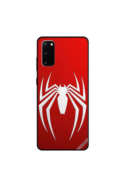 Covernex Samsung Galaxy S20 Case Cover Spider Red Background