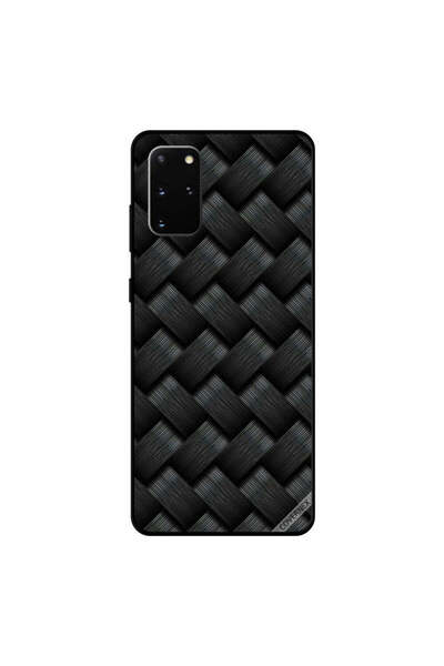 Covernex غطاء حماية لهاتف سامسونج جالكسي S20 بلس بنقشة خطوط سوداء