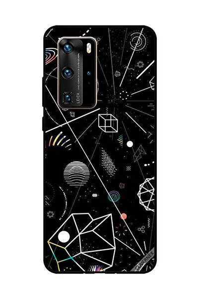 Covernex غطاء حماية لهاتف هواوي بي 40 برو بأشكال هندسية