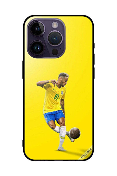 Covernex غطاء حماية لهاتف أبل آيفون 14 برو نيمار مع كرة القدم