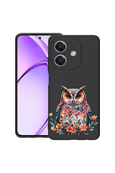 bestcase ® Husa Slim Silicon pentru OPPO A40 / A40M / A60 5G, OWL, 1992022 B ...