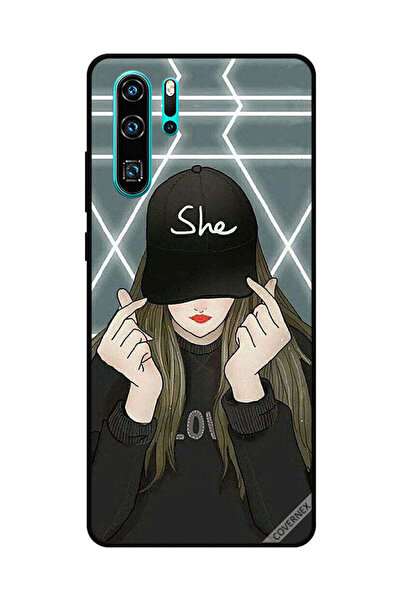 Covernex غطاء حماية لهاتف هواوي بي 30 برو مع غطاء للرأس