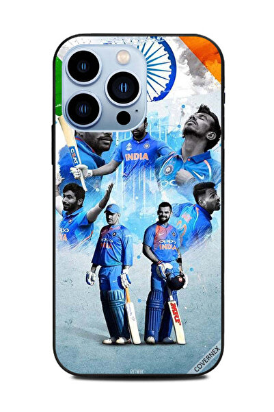 Covernex غطاء حماية لهاتف Apple iPhone 13 Pro - أبطال الكريكيت في الهند