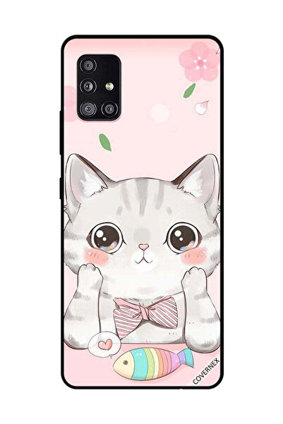 Covernex غطاء حماية لهاتف سامسونج جالاكسي A51 - سمكة القط