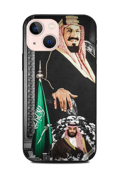 Covernex غطاء حماية لجهاز ابل ايفون 13 ميني محمد بن سلمان والملك عبد العزيز