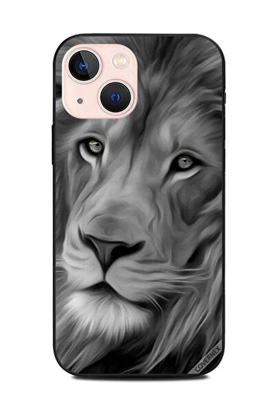 Covernex غطاء حماية لهاتف Apple iPhone 13 Mini أسود وأبيض أسد