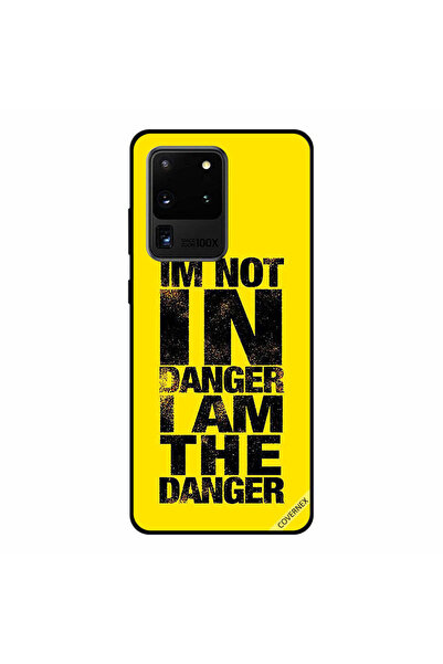 Covernex غطاء حماية لهاتف سامسونج جالكسي S20 ألترا أنا لست في خطر أنا الخطر