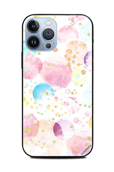 Covernex غطاء حماية لهاتف Apple iPhone 13 Pro Max بألوان الطلاء ونقاط ذهبية ل...