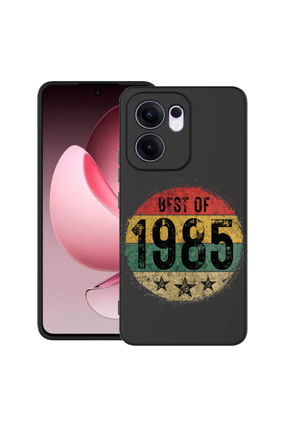 bestcase ® Husa Slim Silicon pentru OPPO Reno13 F / Reno13 FS, Best Of 1985, ...