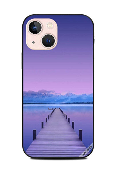 Covernex غطاء حماية لجهاز ابل ايفون 13 ميني - وردي - مسار