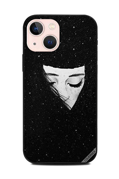 Covernex غطاء حماية لهاتف أبل آيفون 13 ميني - فتاة حزينة في النجوم