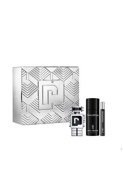 Paco Rabanne Phantom, Cadou Set, Eau de Toilette 50ml + Eau de Toilette 10ml + Deo Spray 150 ml