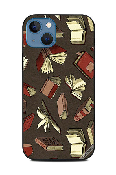 Covernex غطاء حماية لهاتف Apple iPhone 13 Books All Around