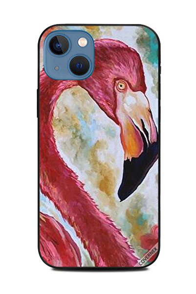 Covernex غطاء حماية لهاتف Apple iPhone 13 بتصميم فن رسم فلامنغو