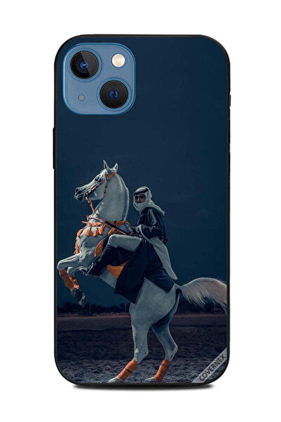 Covernex غطاء حماية لهاتف أبل آيفون 13 - شاب على حصان