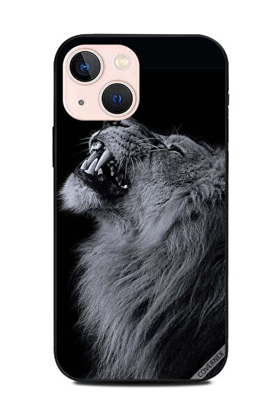 Covernex غطاء حماية لهاتف Apple iPhone 13 Mini - أسد مبتهج