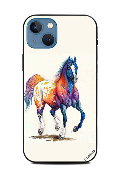 Covernex غطاء حماية لهاتف Apple iPhone 13 حصان ملون