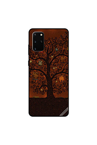 Covernex غطاء حماية لهاتف سامسونج جالكسي S20 بلس، كتب وشجرة